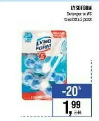 Caddy's Lysoform Wc offerta