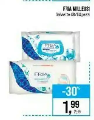 Caddy's Fria Milleusi Salviette offerta