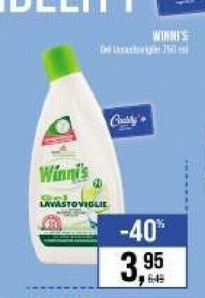 Caddy's Winni's Gel Lavastoviglie offerta