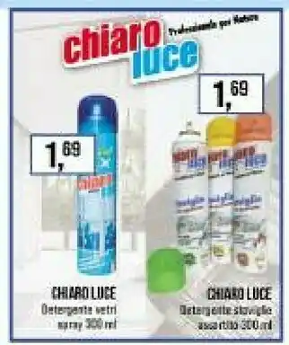 Caddy's Chiaro Luce Detergente Vetri / Stoviglie offerta
