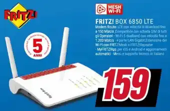 Trony FRITZ! BOX 6850 LTE offerta