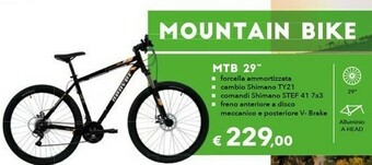 Iper La Grande Shimano Mountain bike offerta