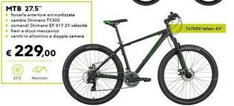 Iper La Grande Shimano Mountain bike offerta