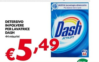 Dash Detersivo In Polvere Per Lavatrice