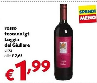 Pam Vino rosso offerta
