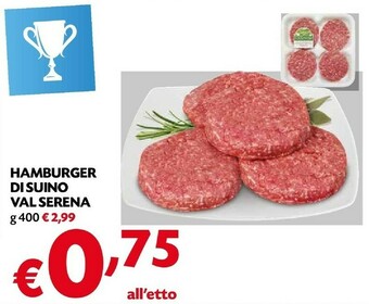 Pam Hamburger offerta