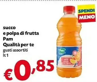 Pam Ace Succhi di frutta offerta