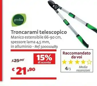 Geolia Troncarami Telescopico
