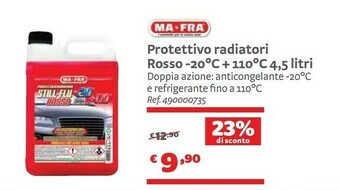 Bricocenter Ma-fra Protettivo Radiatori Rosso offerta