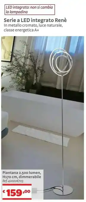 Bricocenter Piantana 2.500 Lumen offerta