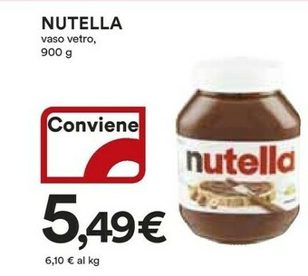 Coop Ferrero Nutella 900 G(ml) offerta