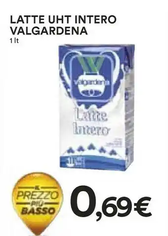 Coop Valgardena Latte Uht Intero offerta