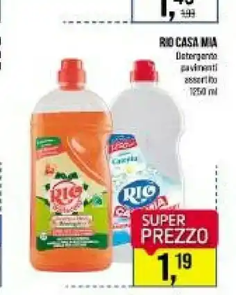Rio Casa Mia Detergente Pavimenti