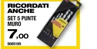 Bricofer Revell 39068 Set Di Punte Per Trapano 5 Pz offerta