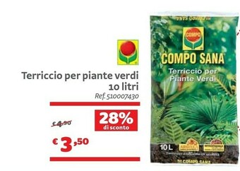Bricocenter Terricio Per Piante Verdi offerta