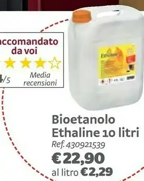 Bioetanolo Ethaline