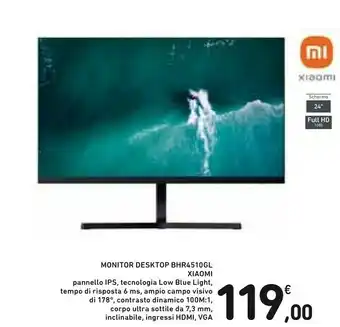 Conad Xiaomi Monitor tv offerta