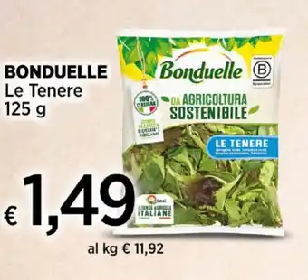 Ipercoop BONDUELLE Le Tenere 125 g offerta