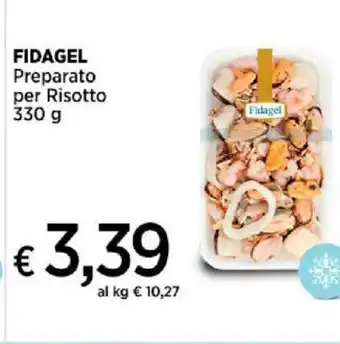 Ipercoop FIDAGEL Preparato per Risotto 330 g offerta
