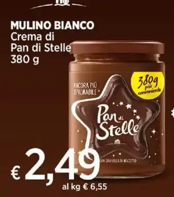 Ipercoop MULINO BIANCO Crema di Pan di Stelle 380 g offerta