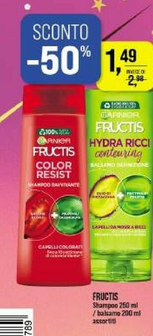Caddy's Garnier Shampoo offerta