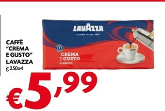 Pam Lavazza Caffè Crema E Gusto offerta