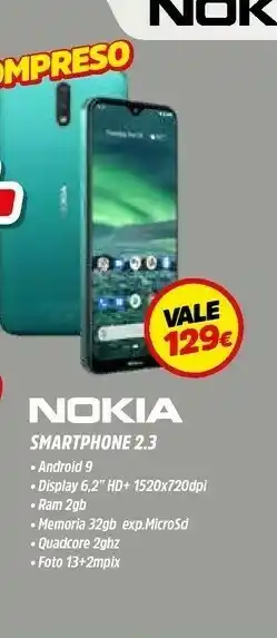 Fiducia & Convenienza Nokia Smartphone 2.3 offerta