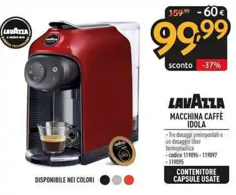 LAVAZZA MACCHINA CAFFÈ IDOLA
