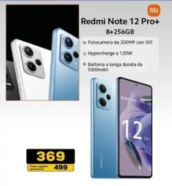 Euronics Redmi Note 12 Pro+ offerta