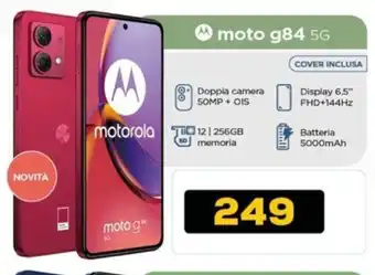 Euronics motorola moto g84 5G offerta