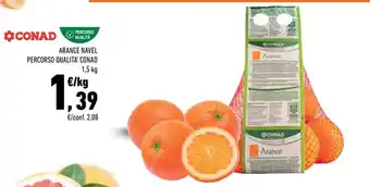 Conad ARANCE NAVEL PERCORSO QUALITA' CONAD offerta