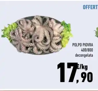 Conad POLPO PIOVRA 400/800 decongelata offerta