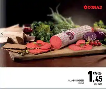 Conad SALAME UNGHERESE CONAD offerta