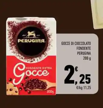 GOCCE DI CIOCCOLATO FONDENTE PERUGINA 200 g