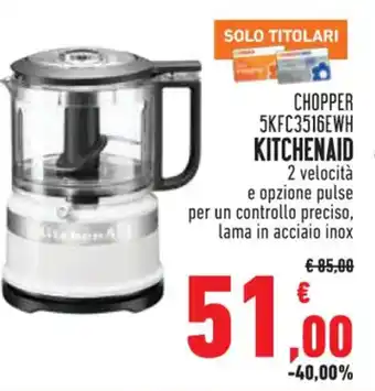 CHOPPER 5KFC3516EWH KITCHENAID