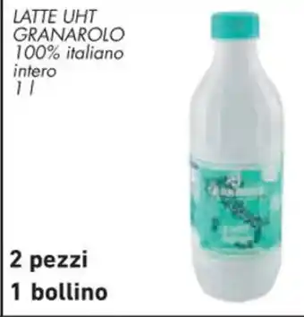 Conad LATTE UHT GRANAROLO 1 l offerta