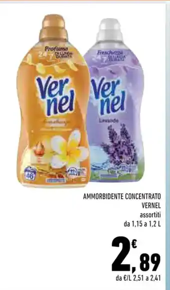 Conad AMMORBIDENTE CONCENTRATO VERNEL AMMORBIDENTE CONCENTRATO VERNEL assortiti offerta