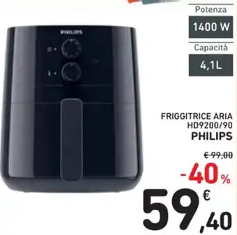 FRIGGITRICE ARIA HD9200/90 PHILIPS