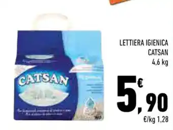 LETTIERA IGIENICA CATSAN 4,6 kg