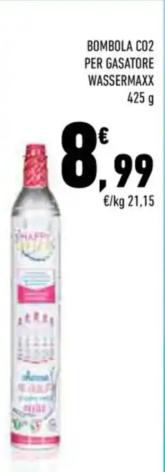Conad BOMBOLA CO2 PER GASATORE WASSERMAXX offerta