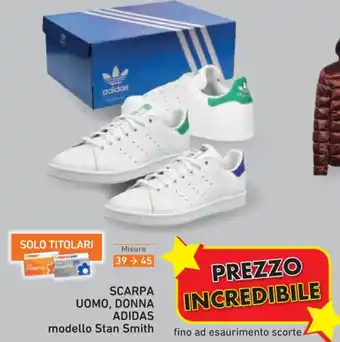 Spazio Conad SCARPA UOMO, DONNA ADIDAS offerta