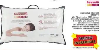 Spazio Conad GUANCIALE COMFORT BASSETTI offerta