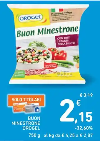 BUON MINESTRONE OROGEL 750 g