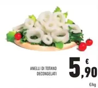 Conad ANELLI DI TOTANO DECONGELATI offerta