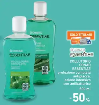 Spazio Conad COLLUTORIO CONAD ESSENTIAE 500 ml offerta