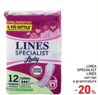 Spazio Conad LINEA SPECIALIST LINES vari tipi offerta