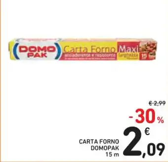 CARTA Forno DOMOPAK 15 m