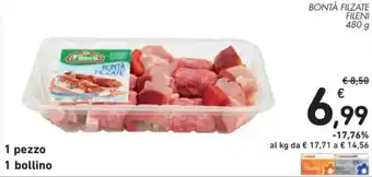 Spazio Conad BONTÀ FILZATE FILENI 480 g offerta