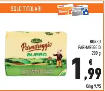 Conad BURRO PARMAREGGIO 200 g offerta