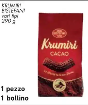 Spazio Conad KRUMIRI BISTEFANI vari tipi 290 g offerta